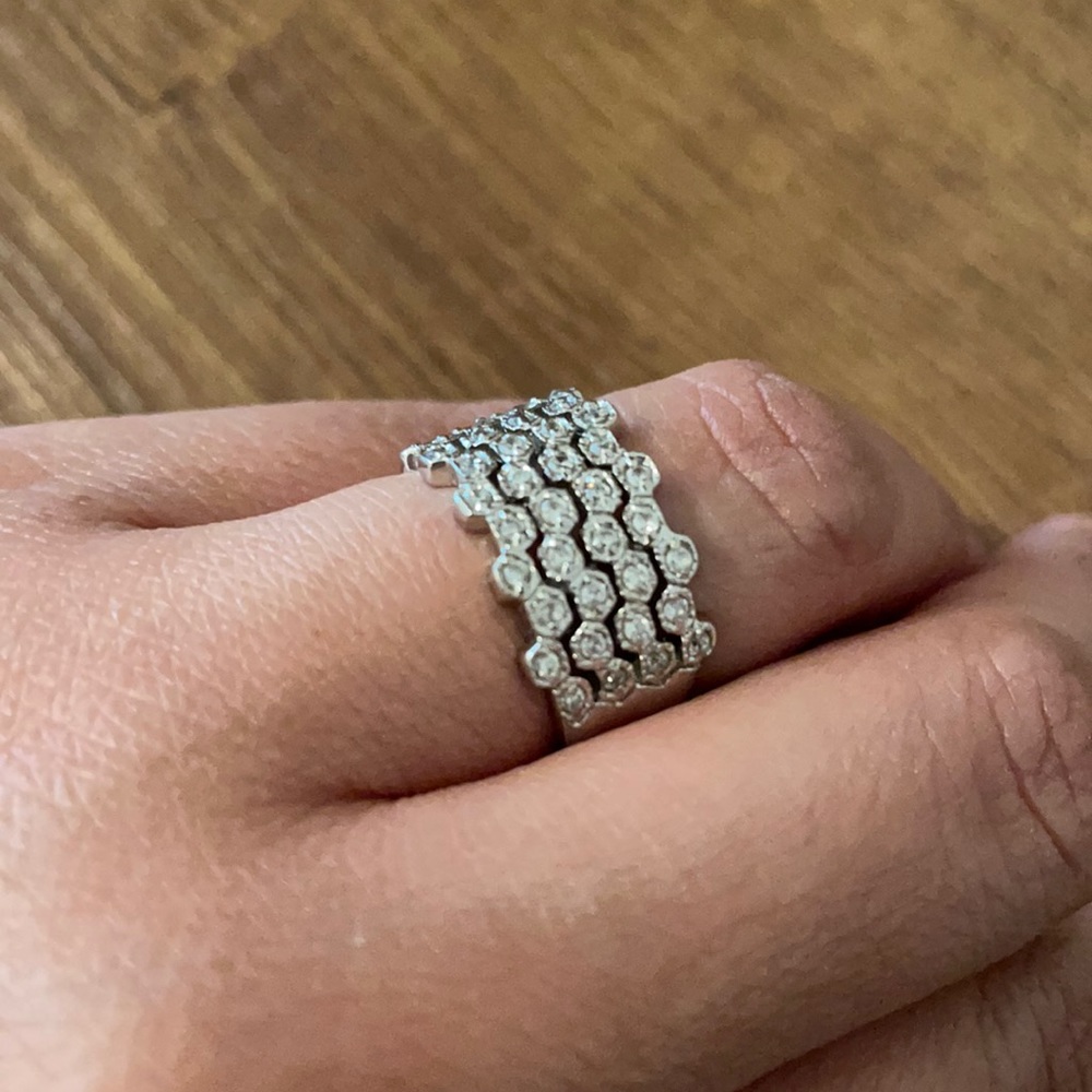 Beautiful silver ring